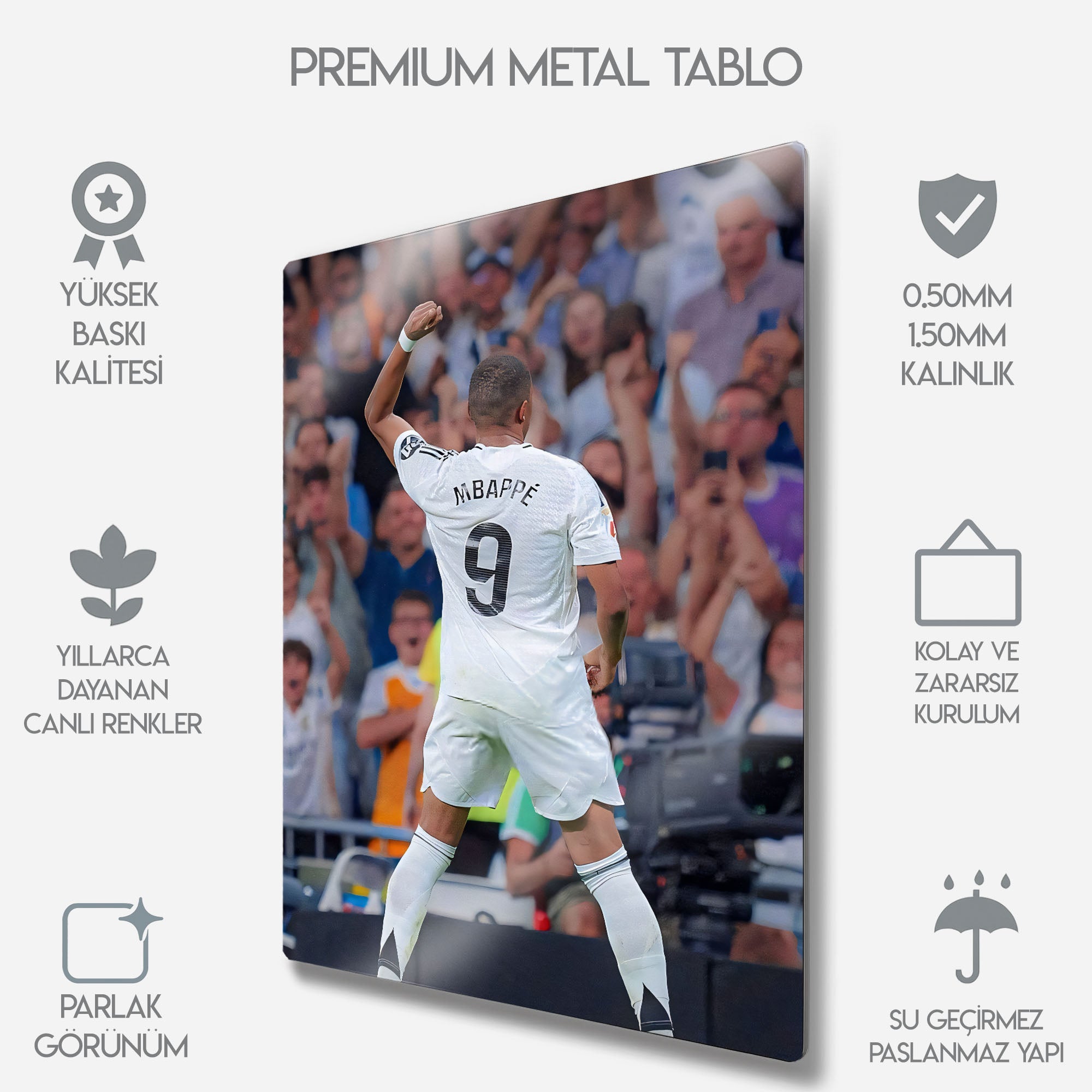 Mbappe - Metal Tablo