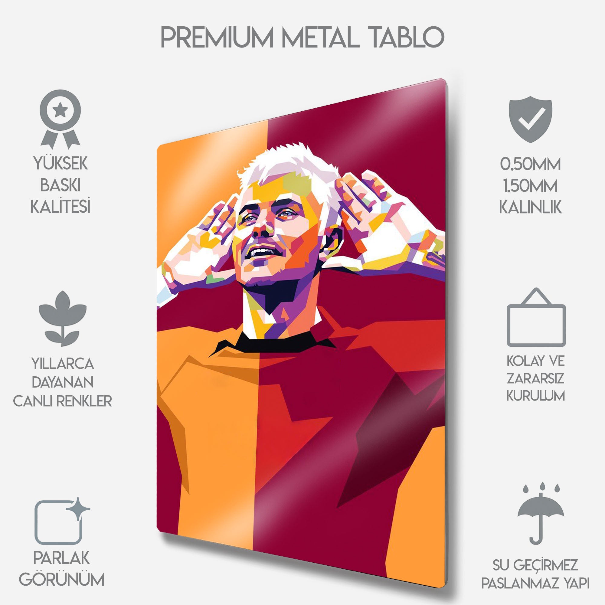 Mauro İcardi - Metal Tablo