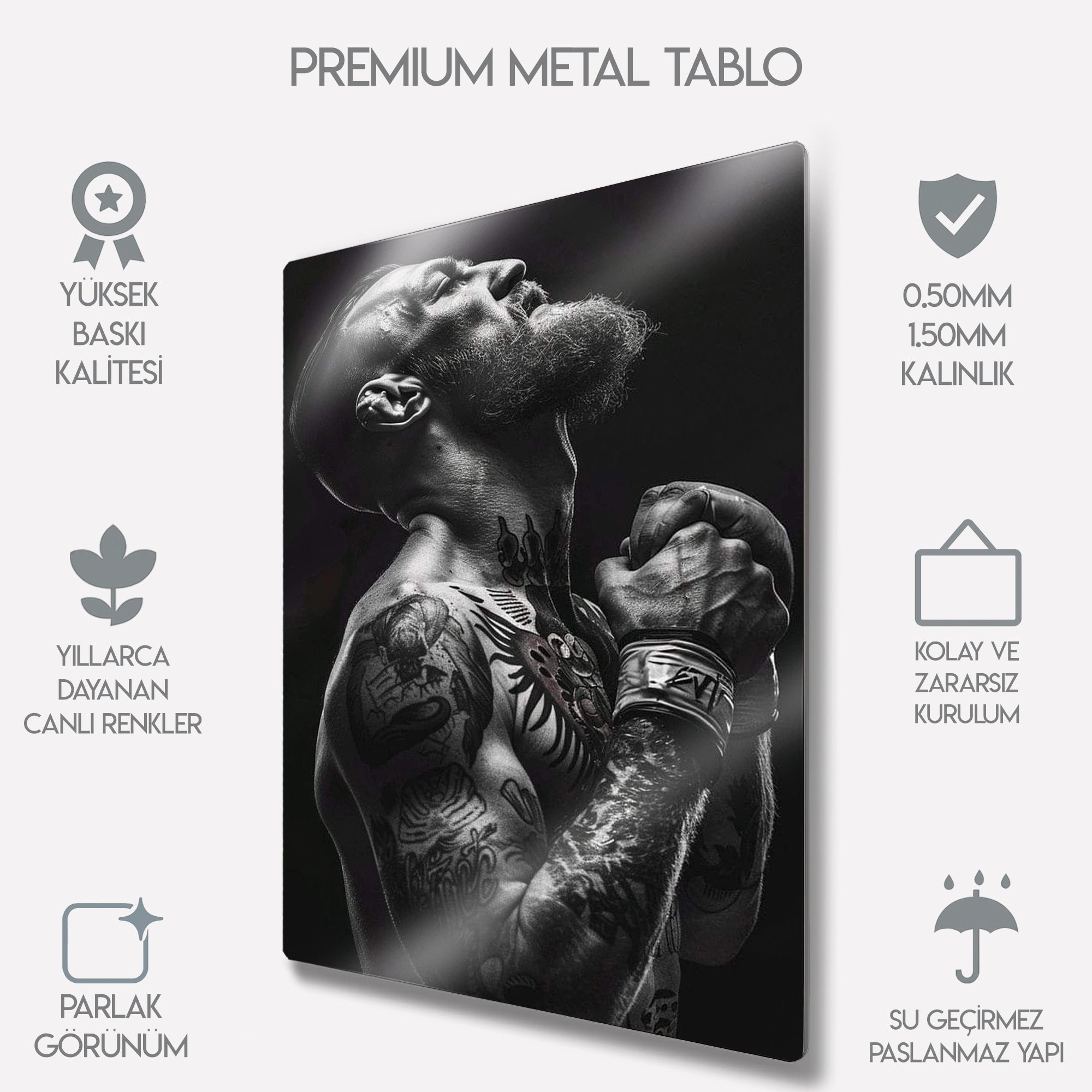 Conor McGregor UFC - Metal Tablo