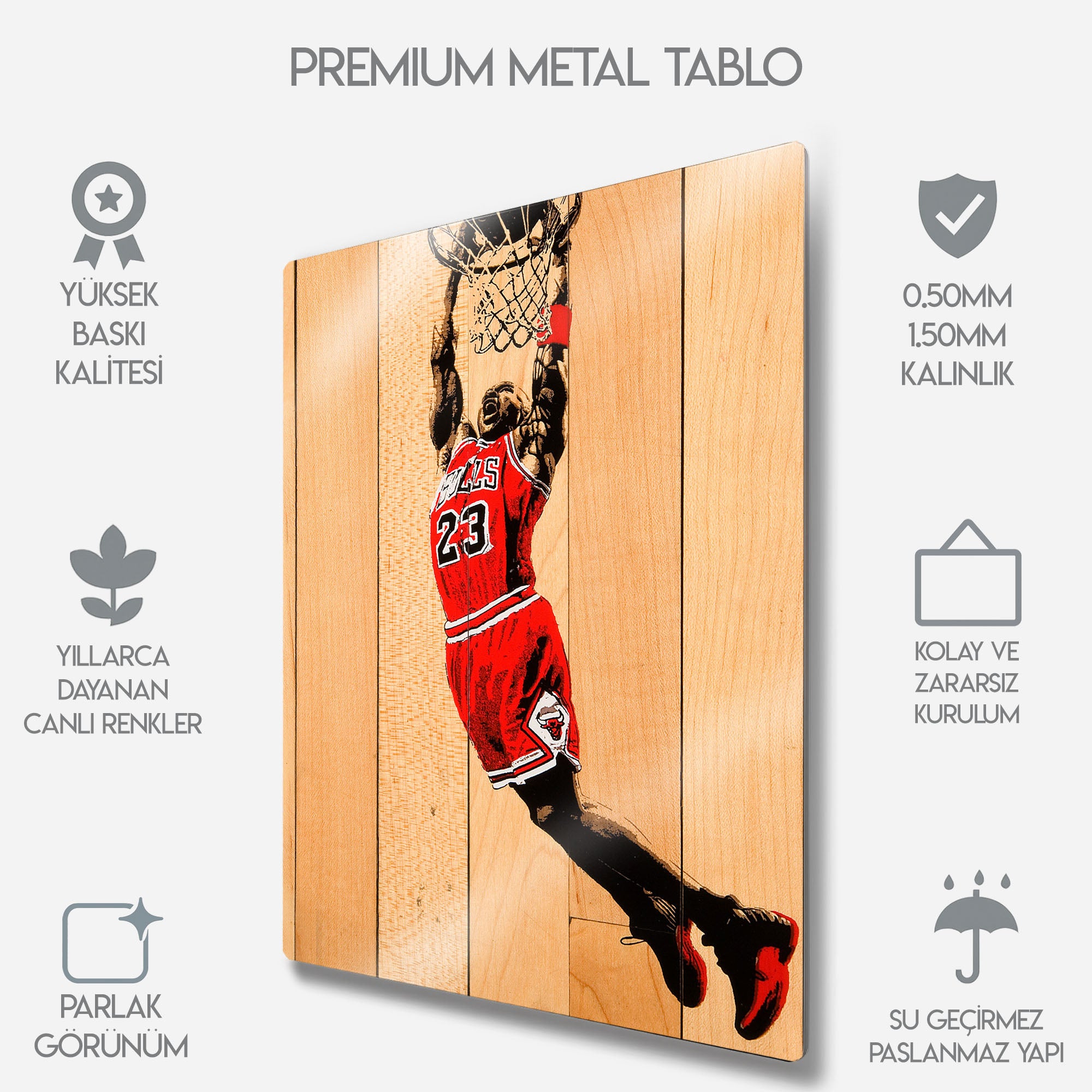 Michael Jordan - Metal Tablo