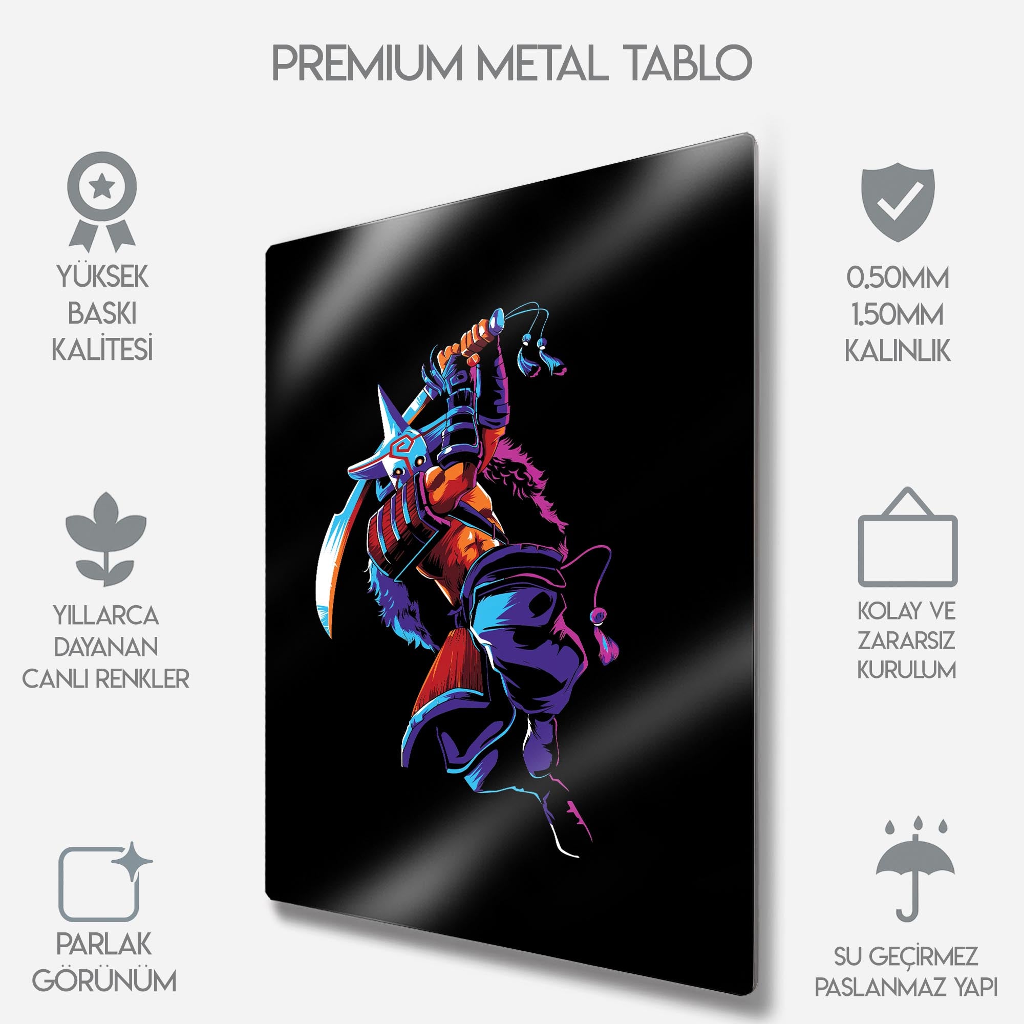 Dota 2 Juggernaut - Metal Tablo