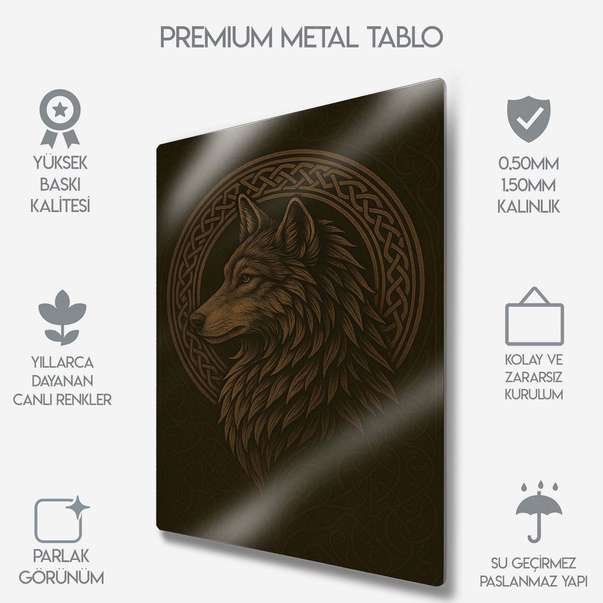 Kelt Kurdu - Metal Tablo