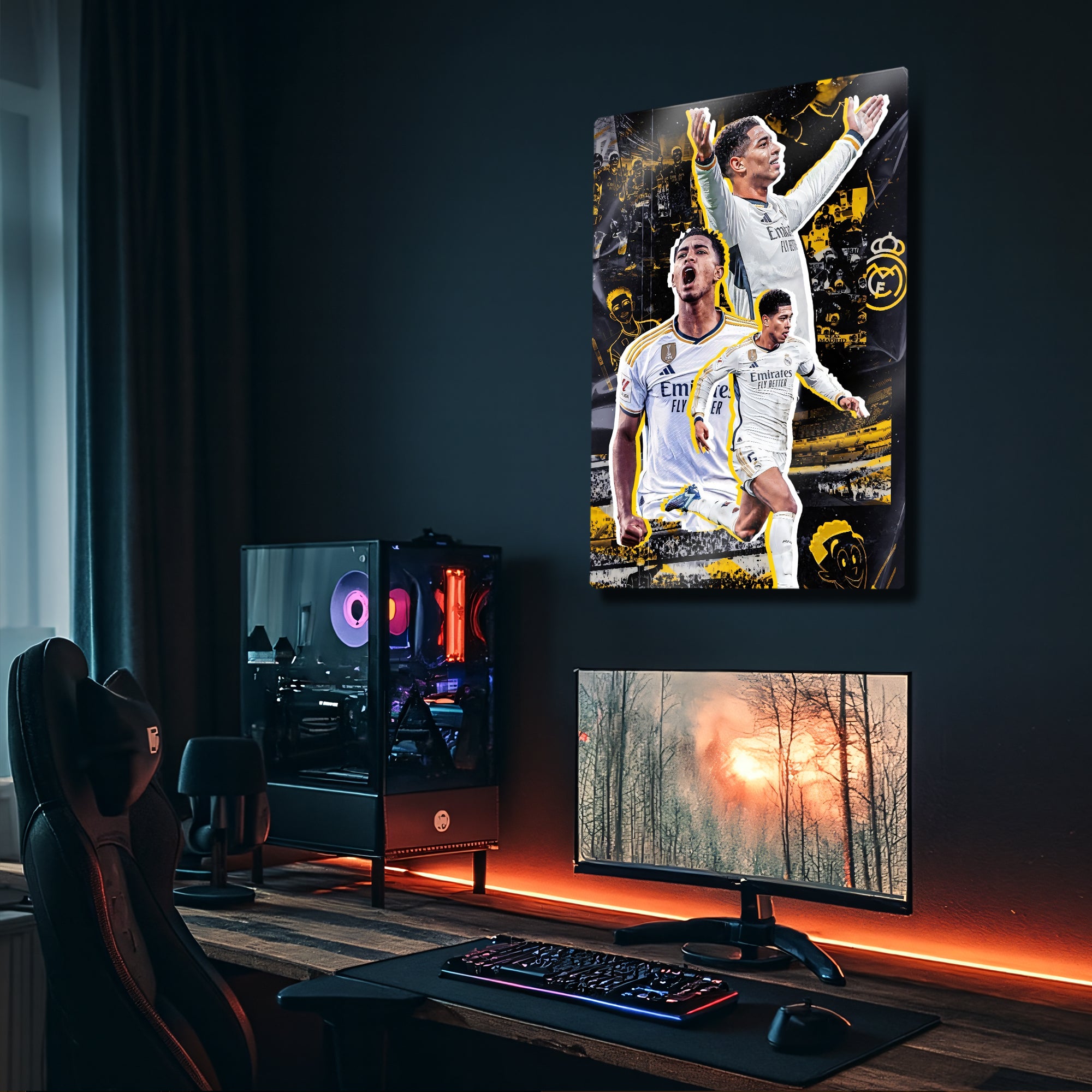 Jude Bellingham Real Madrid - Metal Tablo