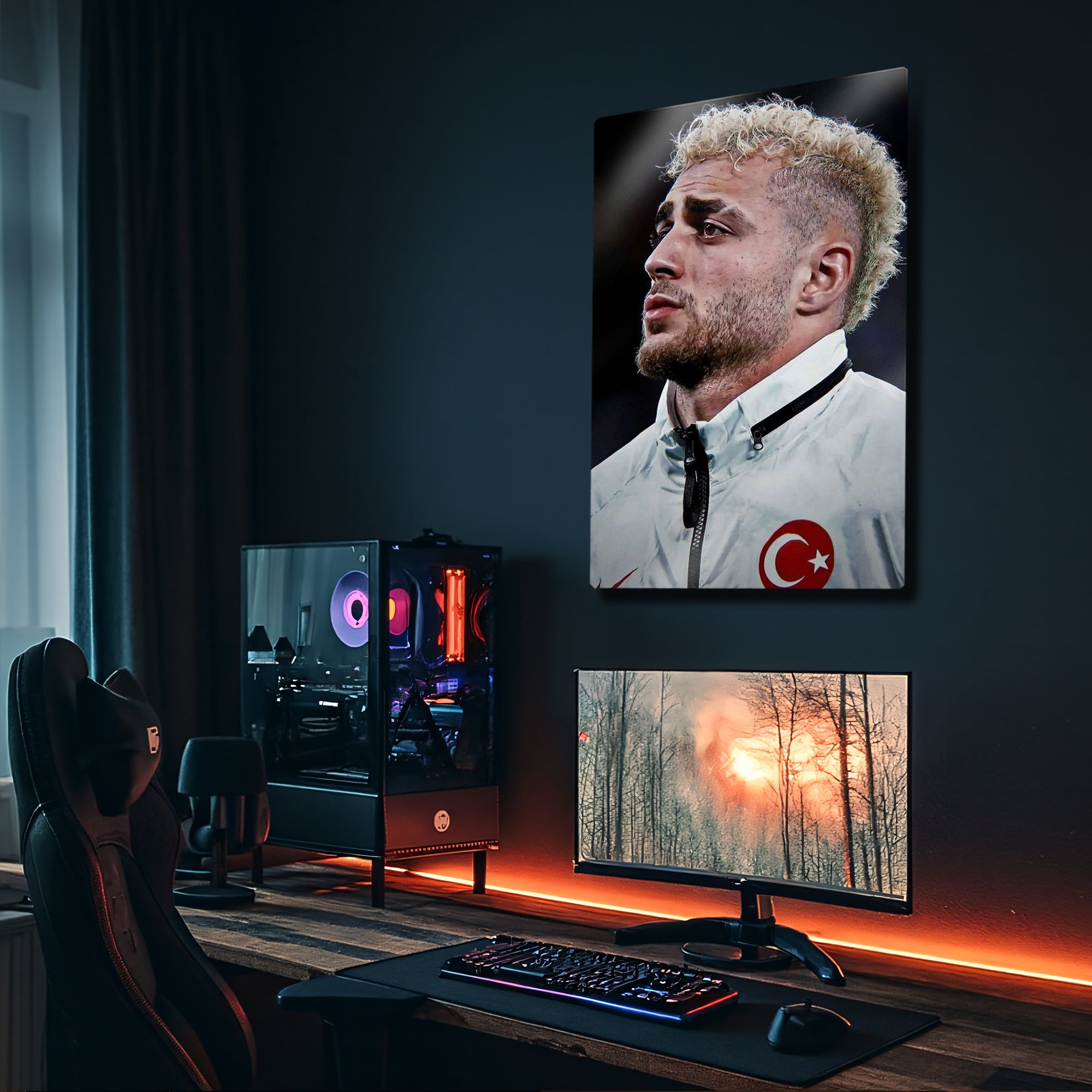 Barış Alper Yılmaz Milli Takım - Metal Tablo