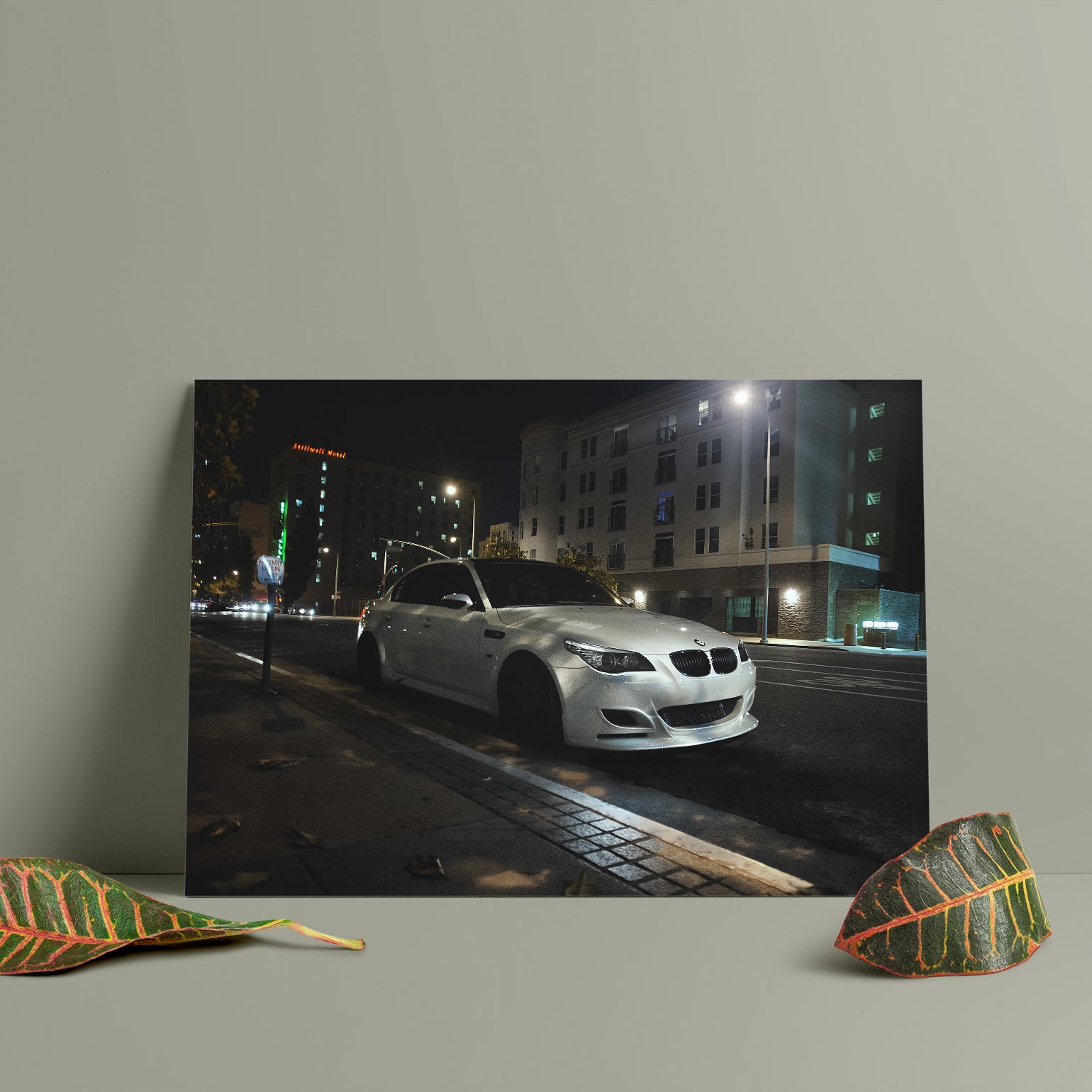 BMW e60 White - Tablo