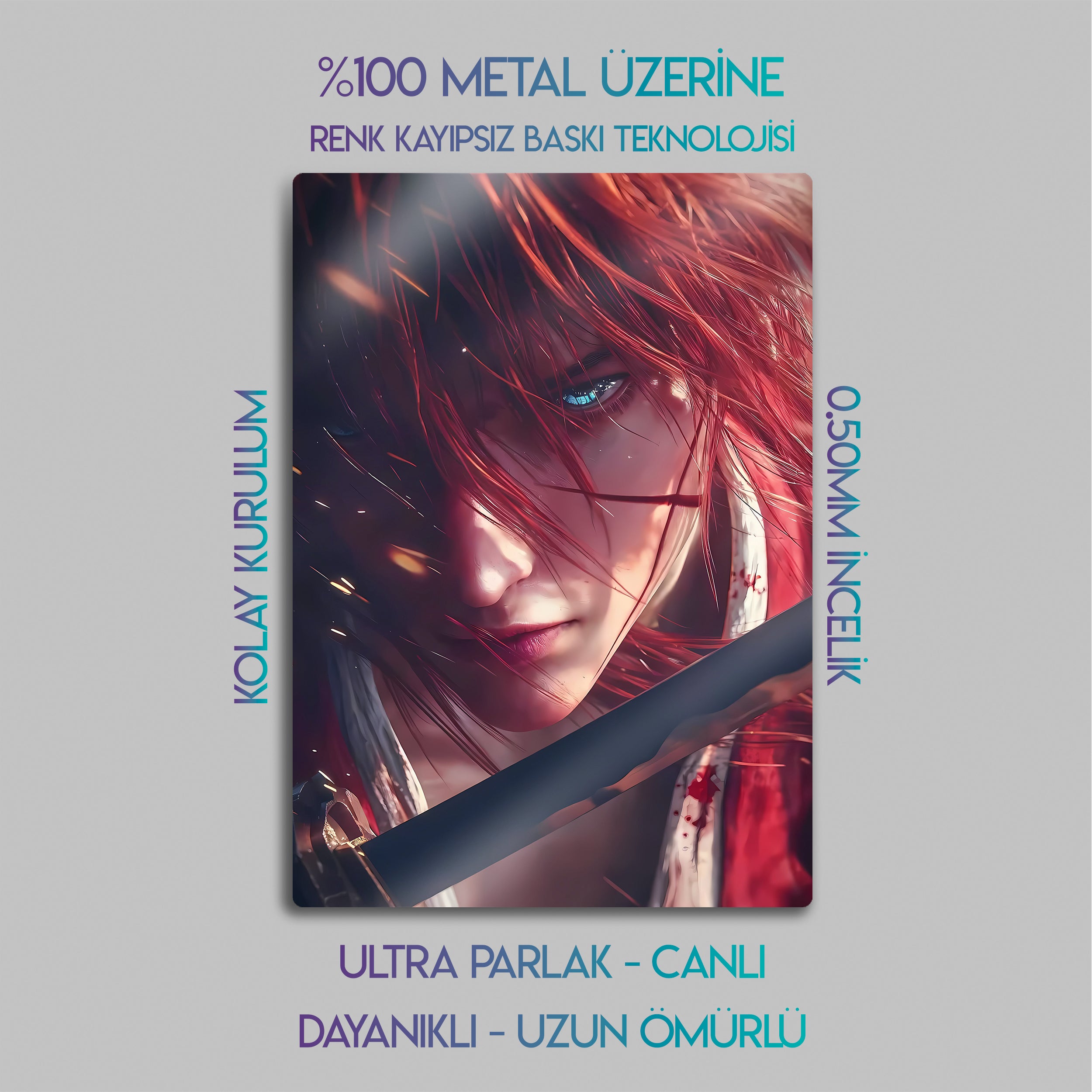 Rurouni Kenshin - Metal Tablo